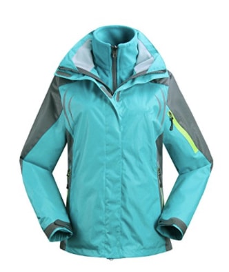 J&D Life Women's Outdoor 3-IN-1
