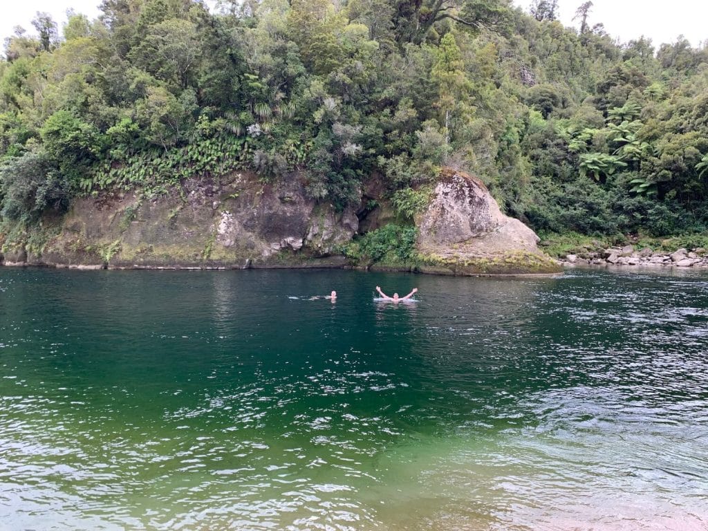 A REFRESHING SWIM IN THE MOKIHINUI RIVER