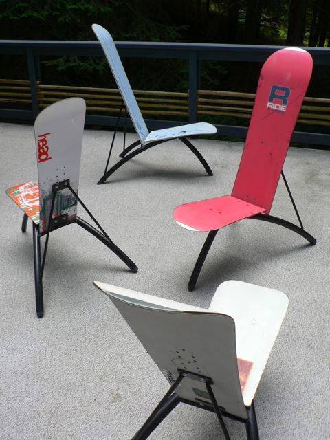 Snowboard Chairs