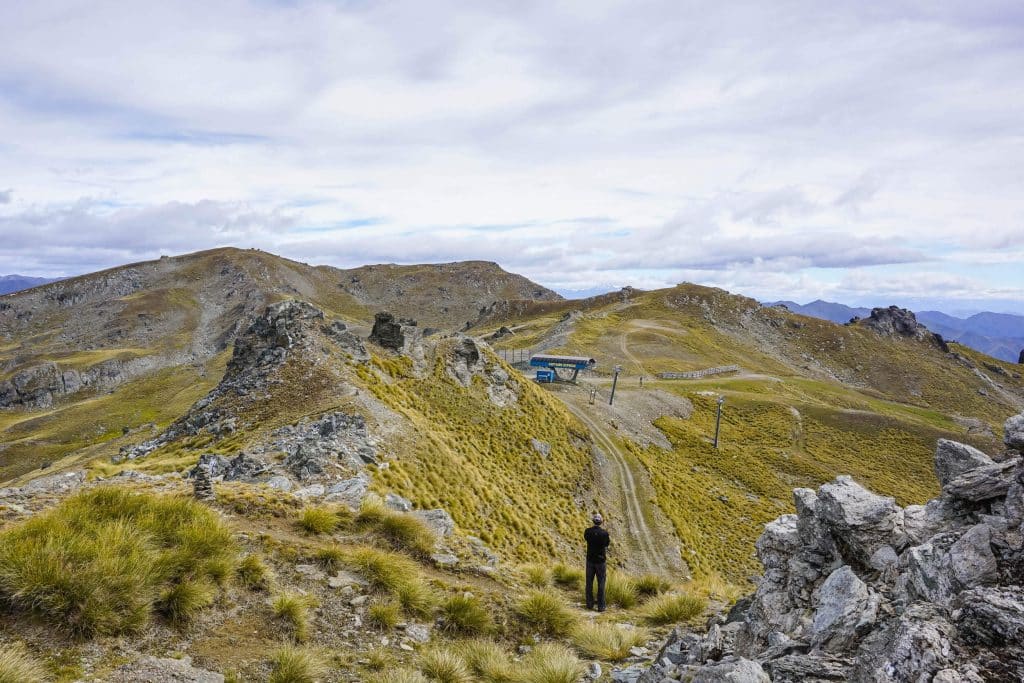 IT'S GREAT TO SEE THIS MOUNTAIN FROM A DIFFERENT PERSPECTIVE - THE TOP OF CAPTAIN'S EXPRESS LIFT