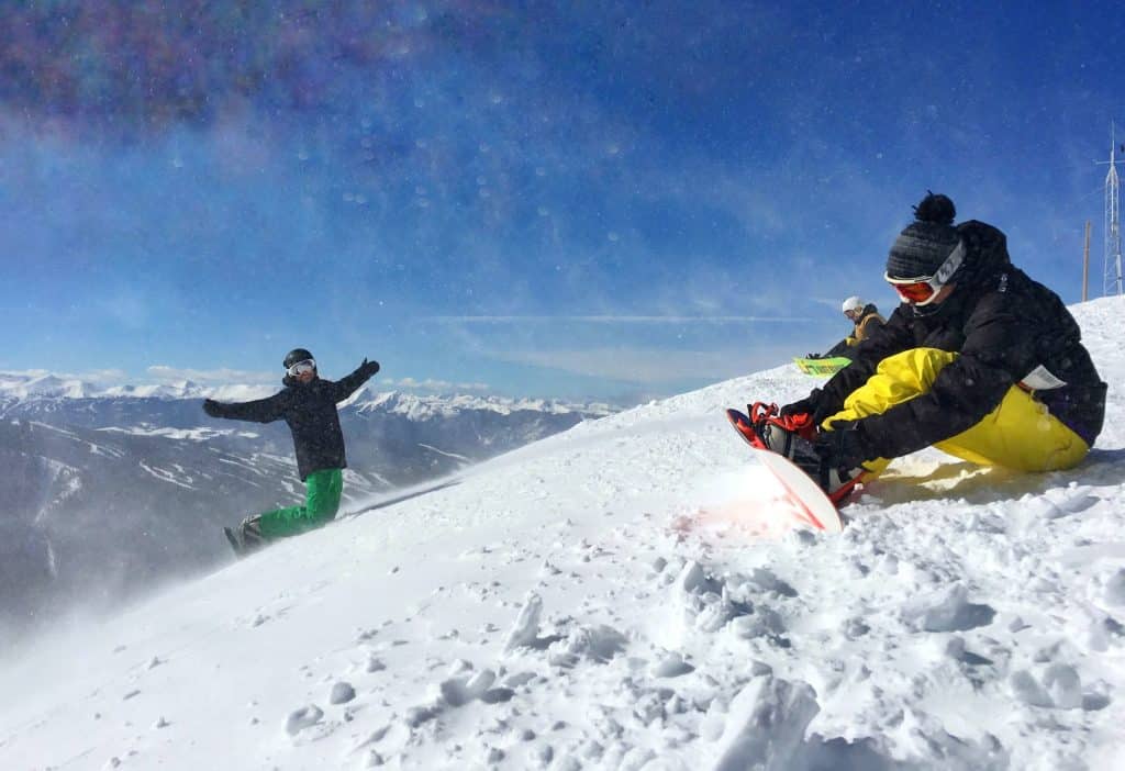 MONTEZUMA BOWL - IT'S STEEP!