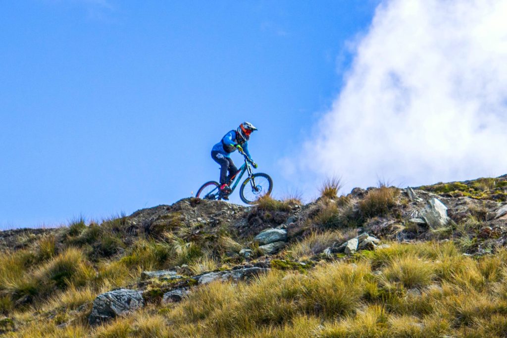 ABOUT TO DROP THE RIDGE