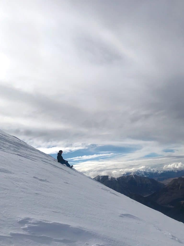 CONTEMPLATING LIFE BEFORE DROPPING COCKAYNE BOWL.