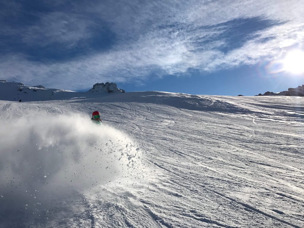 JEN PLAYING AROUND! THERE ARE SO MANY GREAT AREAS LIKE THIS TO RIDE AT CARDRONA.