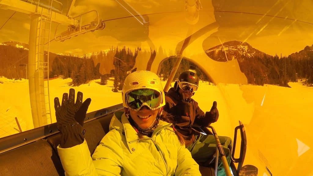 A view from inside the updated Tee Pee Town LX chair! 