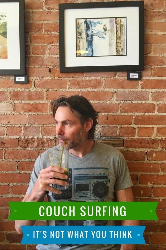 couch surfing - it's not what you think