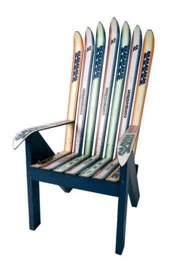 diy ski chair