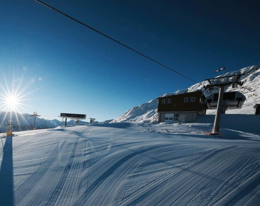 Bankso ski resort groomed runs